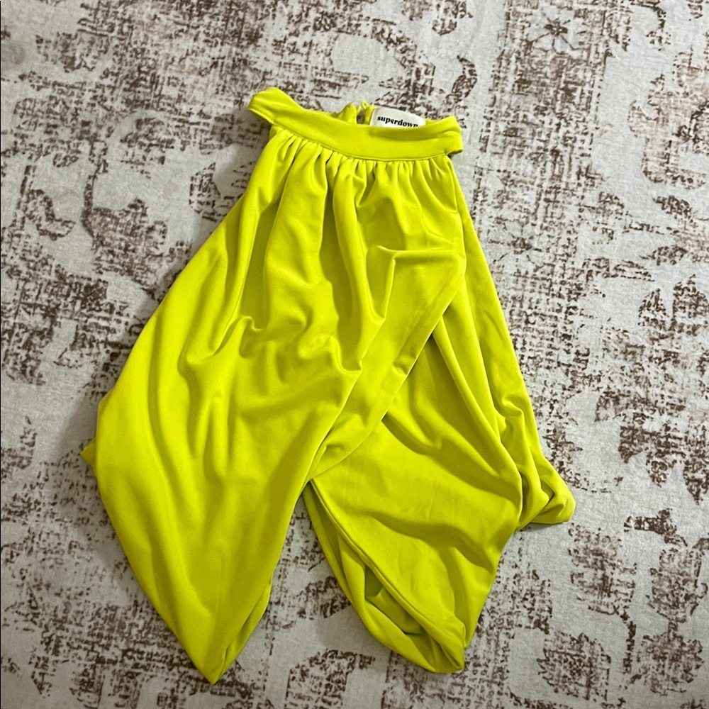 Bright Yellow top